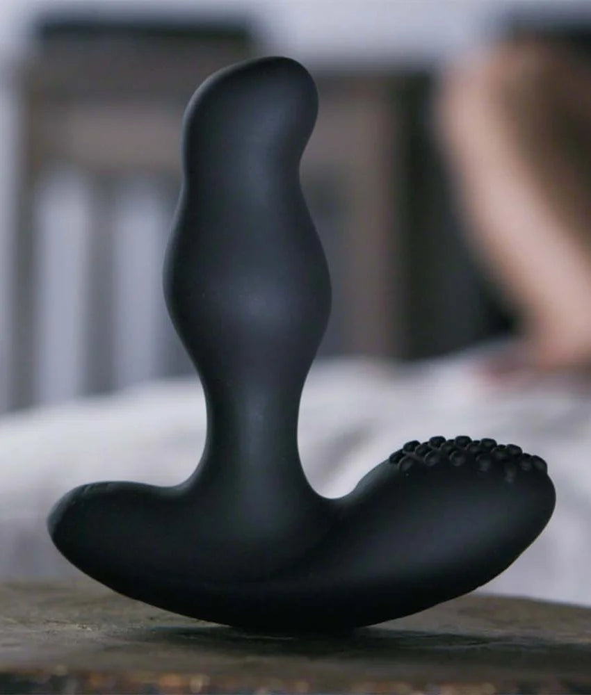 Thor prostate massager on a blurred background